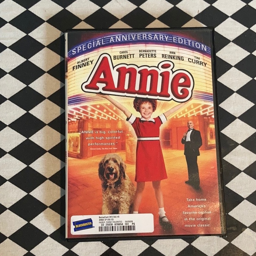 Annie Special Anniversary Edition used DVD